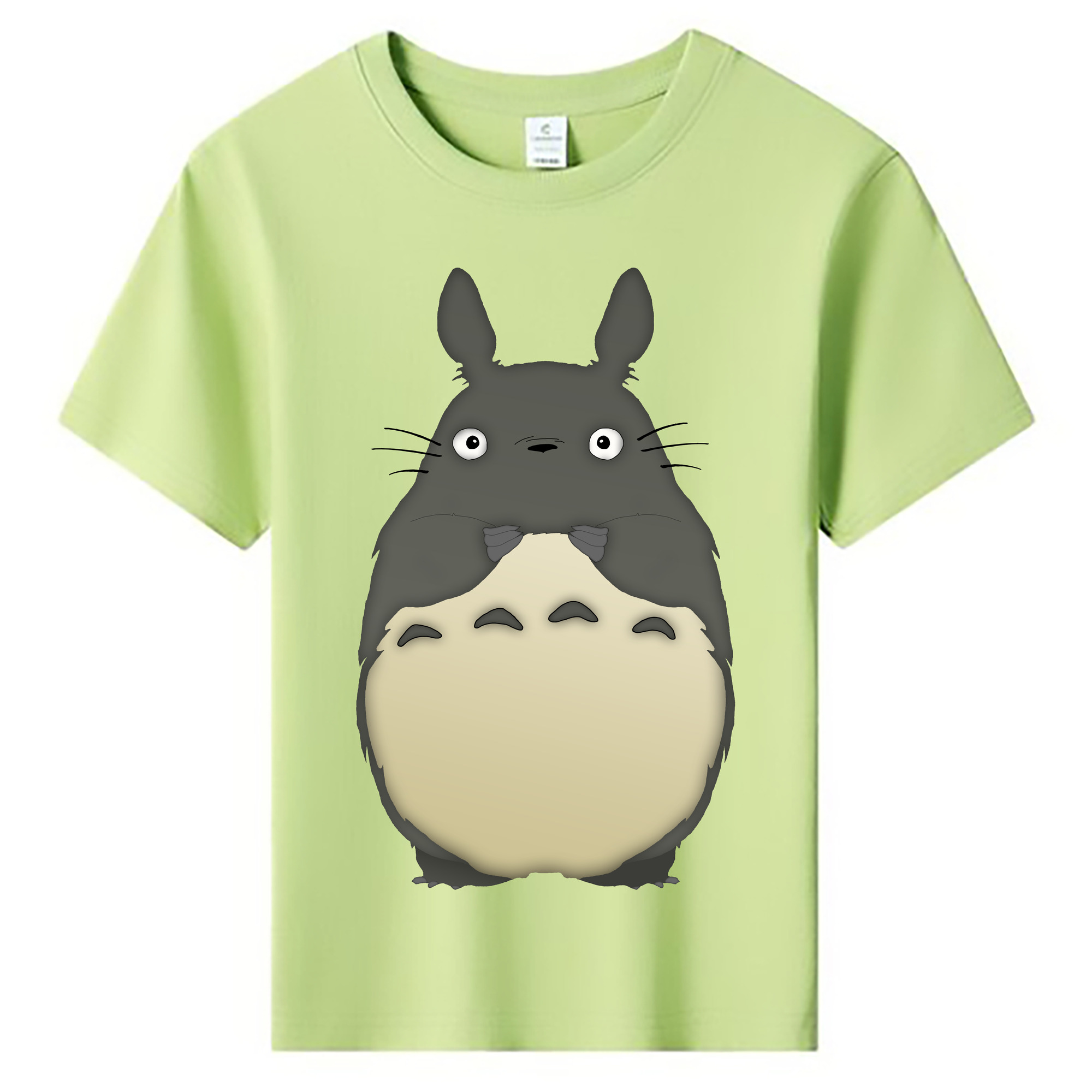 （画像用） となりのトトロ 草壁メイ 草壁サツキ My Neighbor Totoro Satsuki Kusakabe Mei Kusakabe 綿100％キッズTシャツ（フロントプリント）